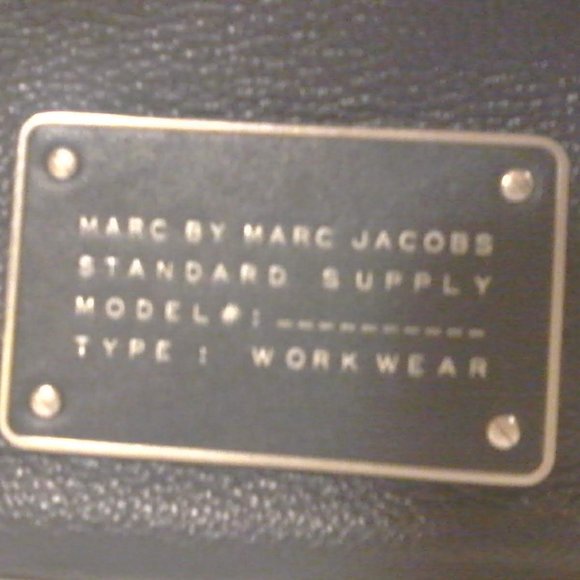 Marc by Marc Jacobs Blue Leather Bucket Bag - Picture 2 of 8